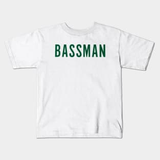 Bassman Bass Player Bass Guitarist Bassist Bass Guitar Kids T-Shirt